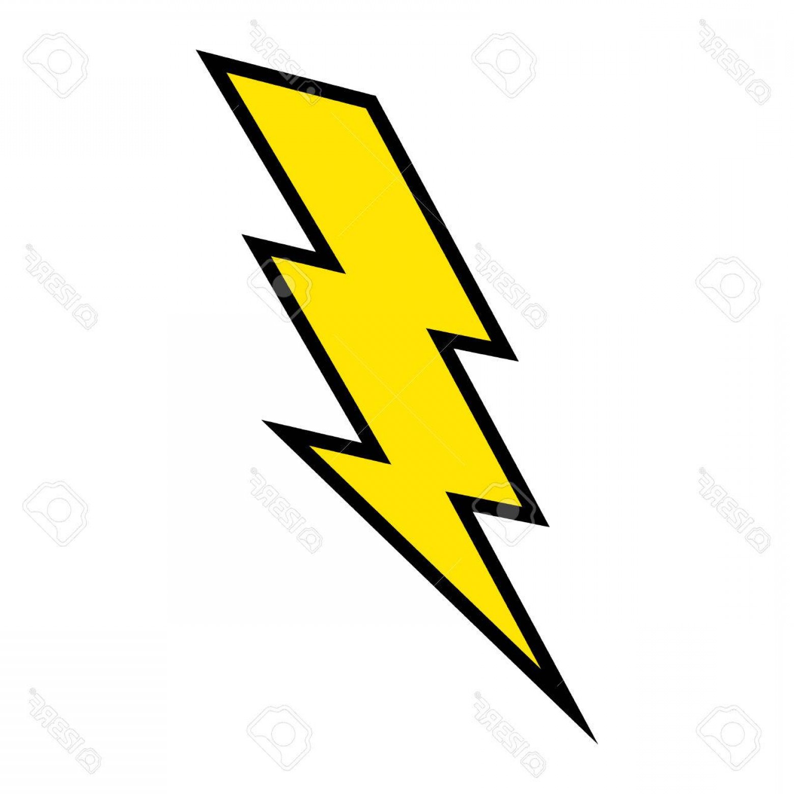 1560x1560 Lightning Bolt Vector Art Studiogrfx