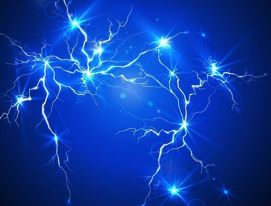 546x415 Free Blue Lightning Background Vector Free Webgraphic Design
