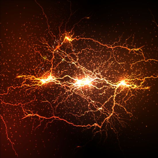 550x550 Lightning Flash Stick Background Vector Free Download