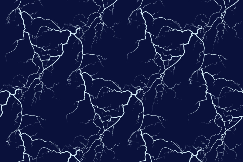 800x533 White Vector Lightning Seamless Background
