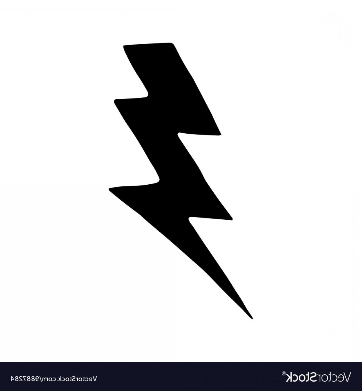 1200x1296 Simple Hand Drawn Doodle Of A Lightning Bolt Vector Savoyuptown