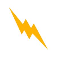 Lightning Bolt Free Vector Art 200x200 Lightning Bolt Free Vector Art