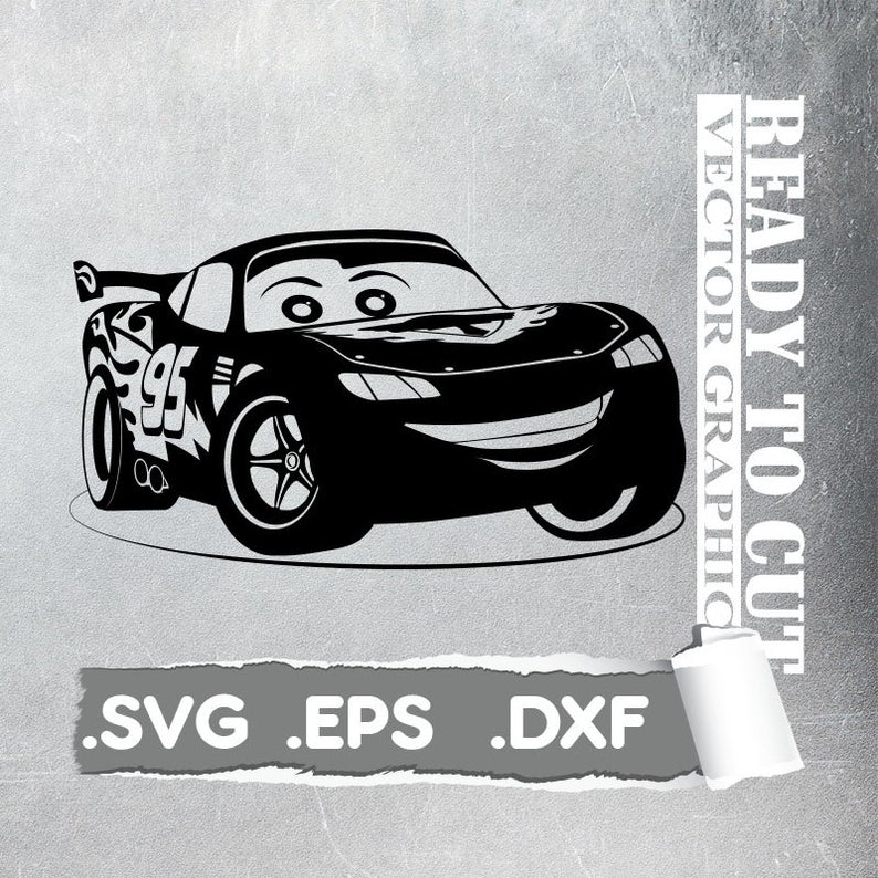794x794 Cut Ready Lightning Mcqueen Cut Ready Vector Etsy