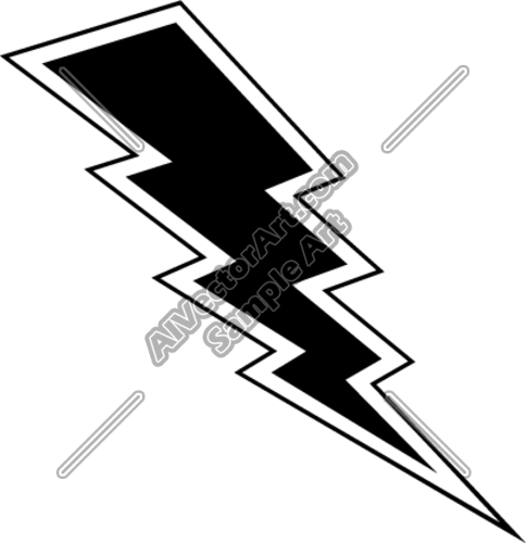 485x500 Lightning Bolt Graphic Clipart And Vectorart Graphics