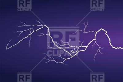 Single Horizontal Lightning Vector Image Of Backgrounds, Textures 400x267 Single Horizontal Lightning Vector Image Of Backgrounds, Textures