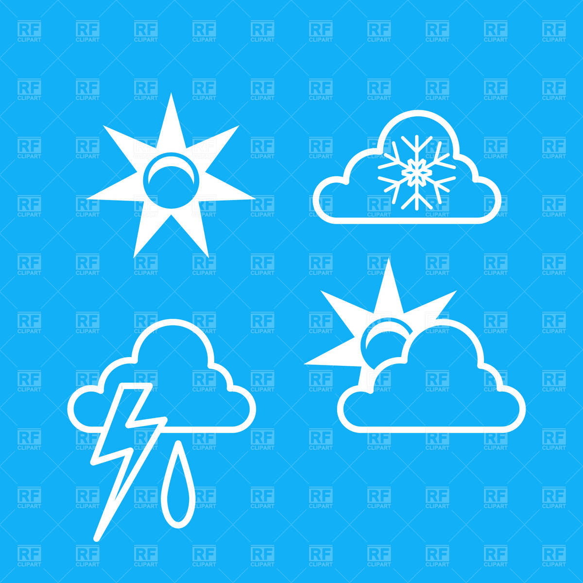 Weather Icons 1200x1200 Weather Icons