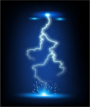 310x368 Lightning Strike Vector Free Vector Download