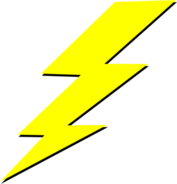 576x600 Lightning Vector Png Vector, Clipart