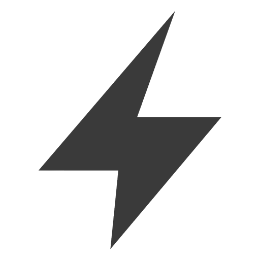 512x512 Minimal Lightning Bolt