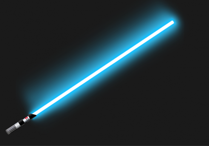 700x489 Blue Lightsaber Png Vector, Clipart