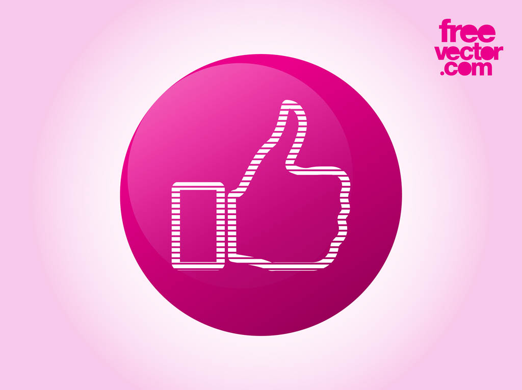 1024x765 Like Icon Vector Vector Art Graphics