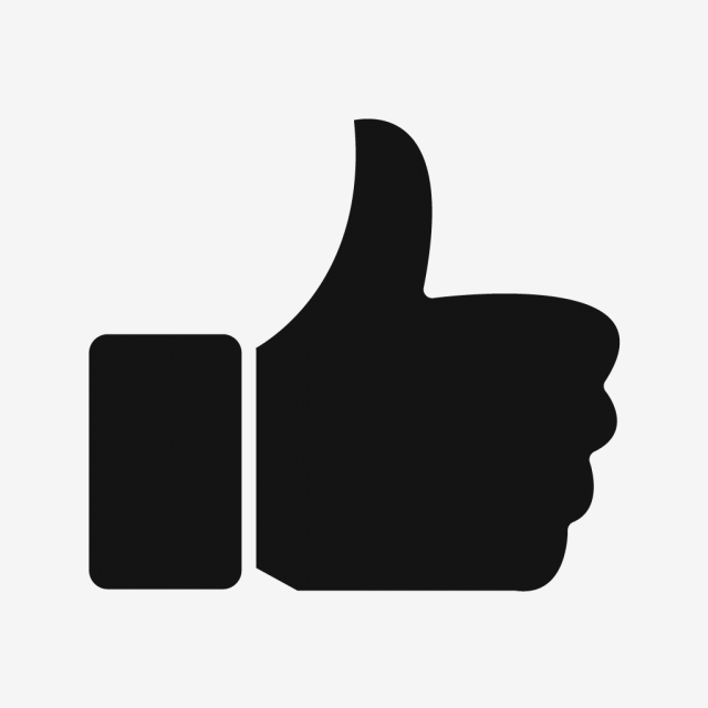 640x640 Vector Like Icon, Hand, Like, Thumbs Up Png And Vector