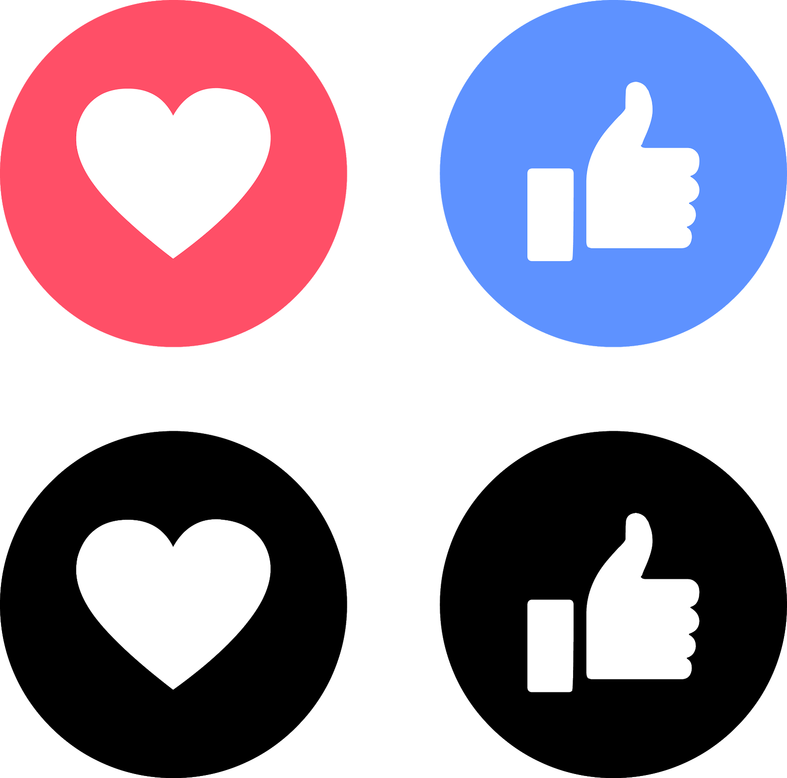 Download Like Love Facebook Icons Png 1600x1582 Download Like Love Facebook Icons Png