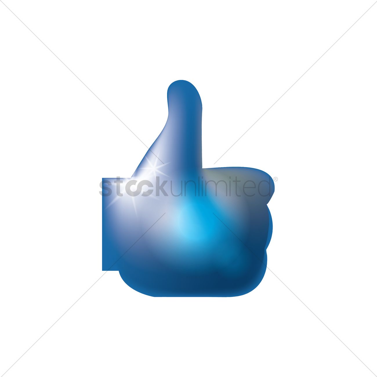 1300x1300 Like Symbol Icon Vector Image