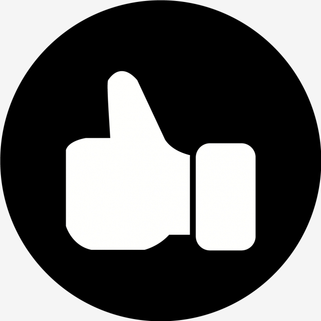 640x640 Like Vector Icon, Good, Favorite, Hand Png And Vector