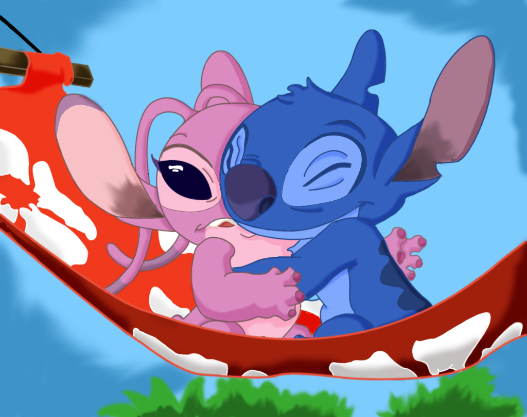 1024x812 Lilo And Stitch Angel And Stitch Vector Cartoon Hd Wallpaper Image