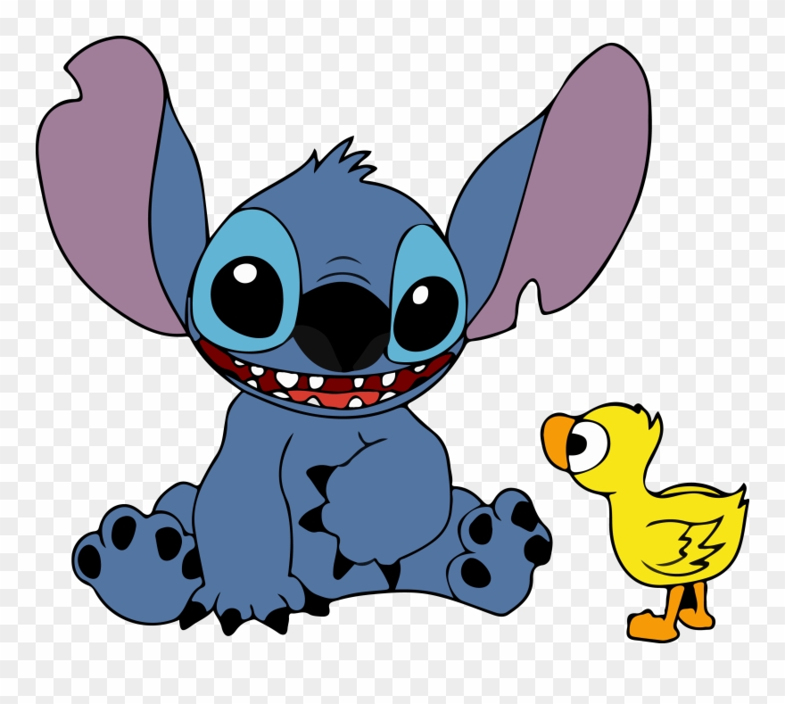 880x789 Stitch And Duck Vector