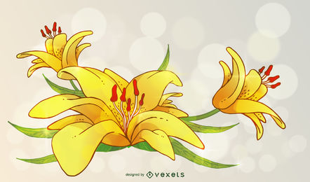 Lily Vector Graphics To Download 442x260 Lily Vector Graphics To Download