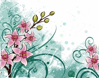 Lily Flower Vector Free Vector Download 420x332 Lily Flower Vector Free Vector Download