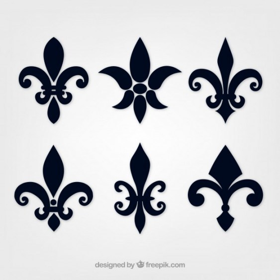 563x563 Lily Flower Silhouette Vector Free Download Lily Flower Vector