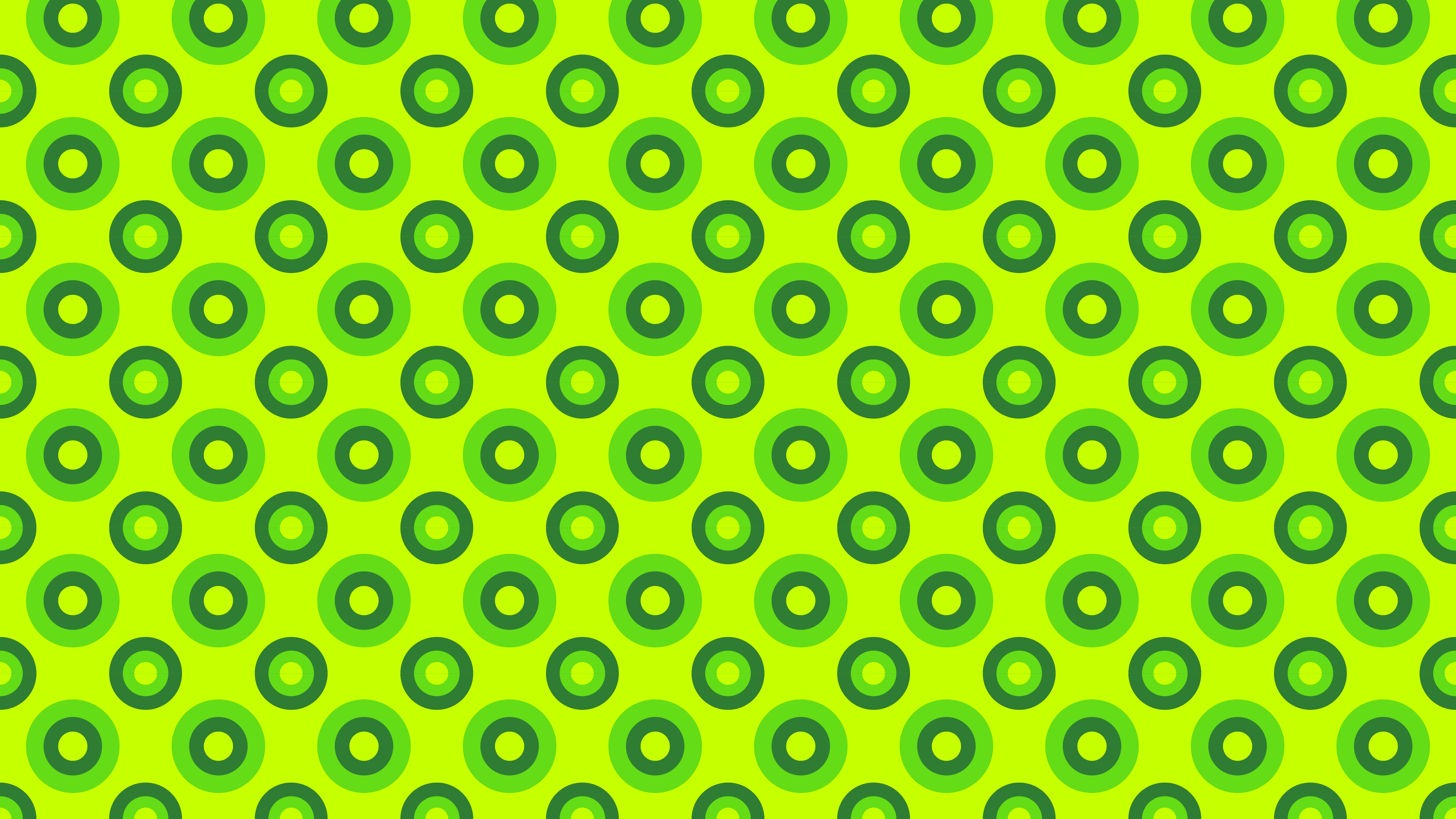 8000x4500 Lime Green Seamless Geometric Circle Background Pattern Vector
