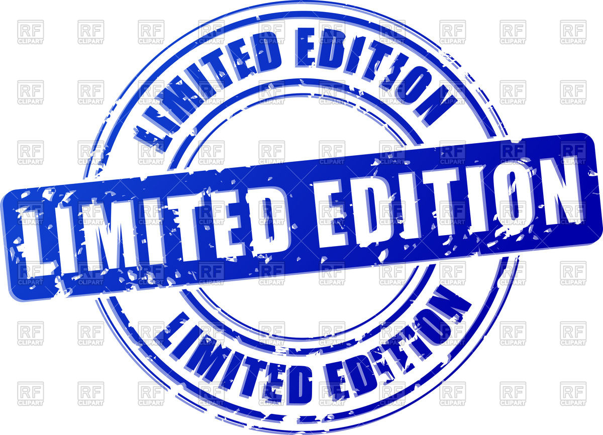 Blue Stamp Print With Words Limited Edition Vector Image Of Design 1200x866 Blue Stamp Print With Words Limited Edition Vector Image Of Design