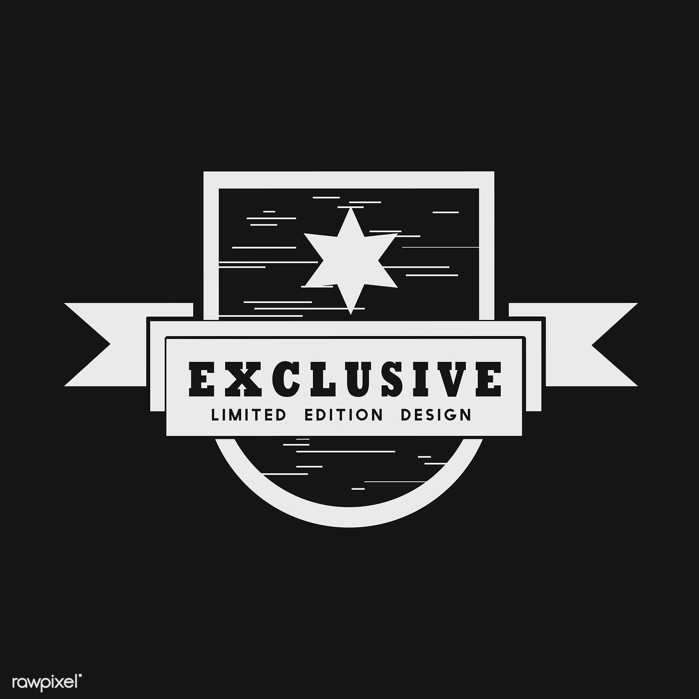 Exclusive Limited Edition Badge Vector Free Image 1400x1400 Exclusive Limited Edition Badge Vector Free Image