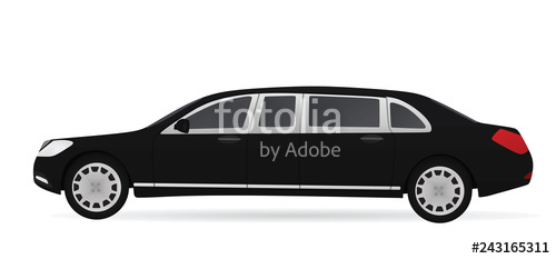 500x233 Limousine Vector Illustration Stock Image And Royalty Free