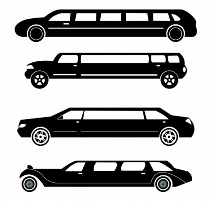 425x400 Limousines Silhouettes Free Vectors Ui Download