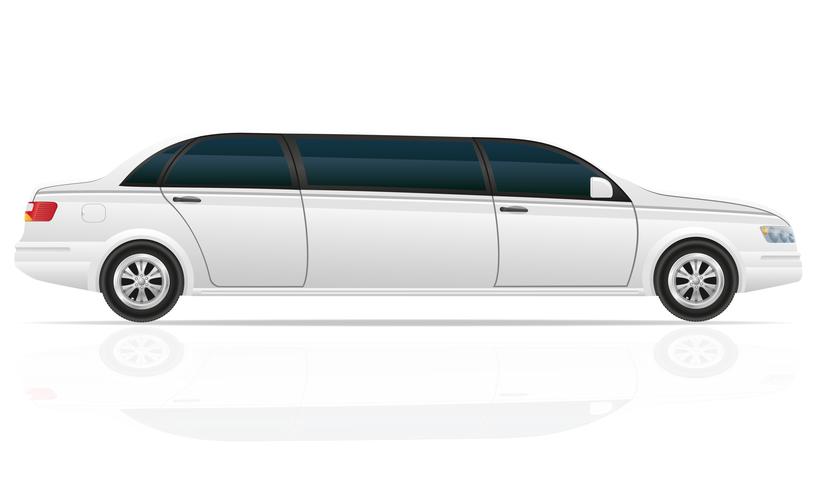 817x490 Car Limousine Vector Illustration