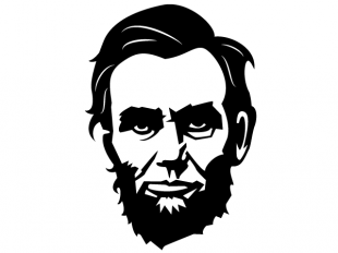 310x232 Abraham Lincoln Vector Portrait Image Free Vectors Ui Download