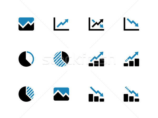 Line Chart And Diagram Duotone Icons Vector Illustration Vector 600x450 Line Chart And Diagram Duotone Icons Vector Illustration Vector