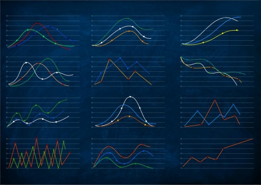 Line Chart Vector at Vectorified.com | Collection of Line Chart Vector ...