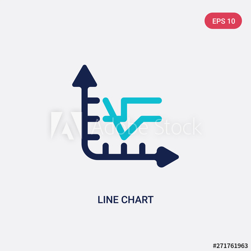 Two Color Line Chart Vector Icon From Customer Service Concept 500x500 Two Color Line Chart Vector Icon From Customer Service Concept