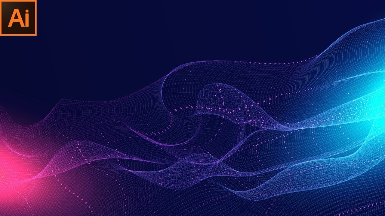 Abstract Technology Background Design Wavy Line Design Blend 1280x720 Abstract Technology Background Design Wavy Line Design Blend