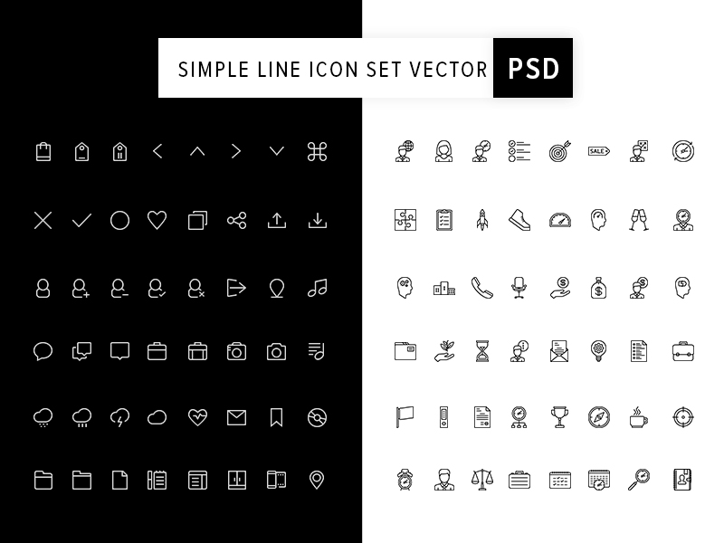 800x600 Deeziner Simple Vector Line Icons
