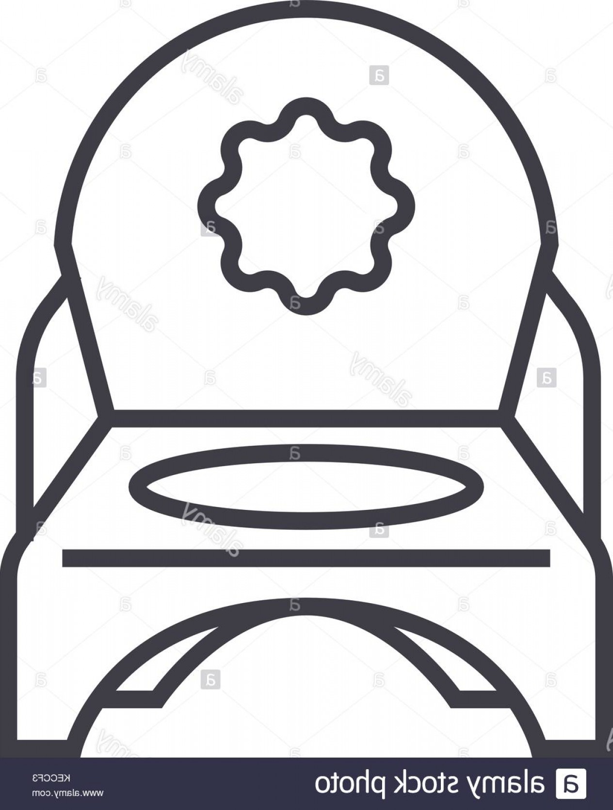 1264x1668 Stock Image Toilet Potty Vector Line Icon Sign Illustration