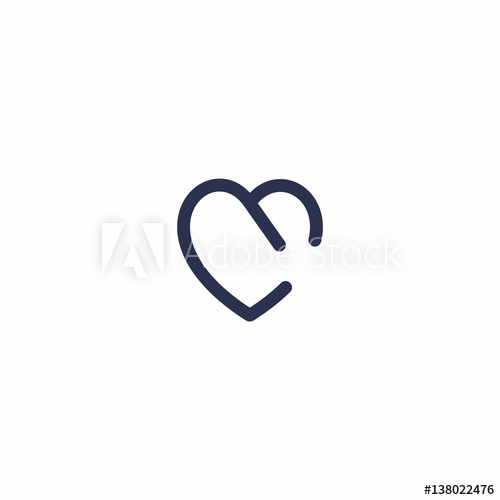 500x500 Love Line Logo Vector