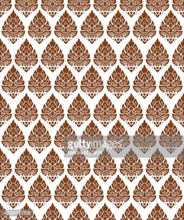 379x452 Artistic Of Traditional Line Thai Vector Stock Vectors