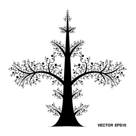 450x450 Tree Art Line Thai Vector Royalty Free Vector Graphics