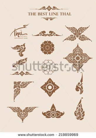 327x470 Vector Set Line Thai