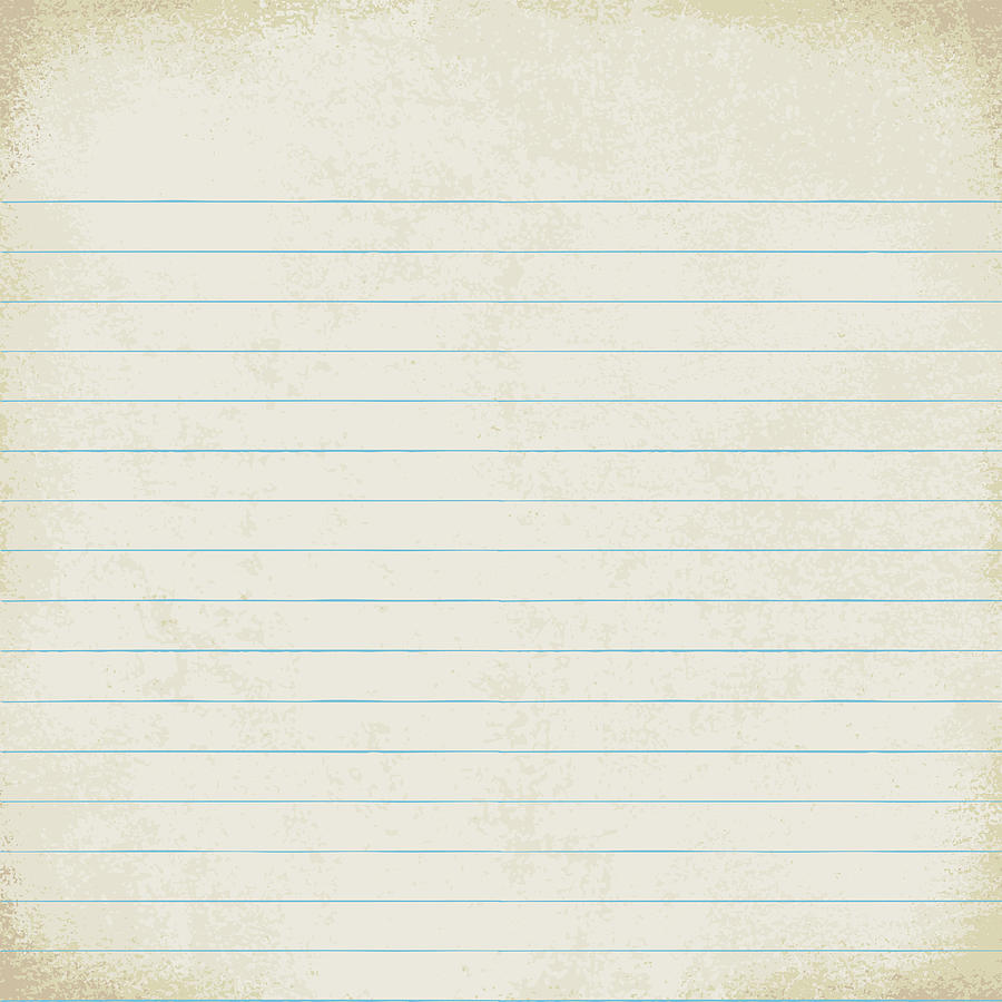 900x900 Vintage Lined Paper Vector Background Drawing