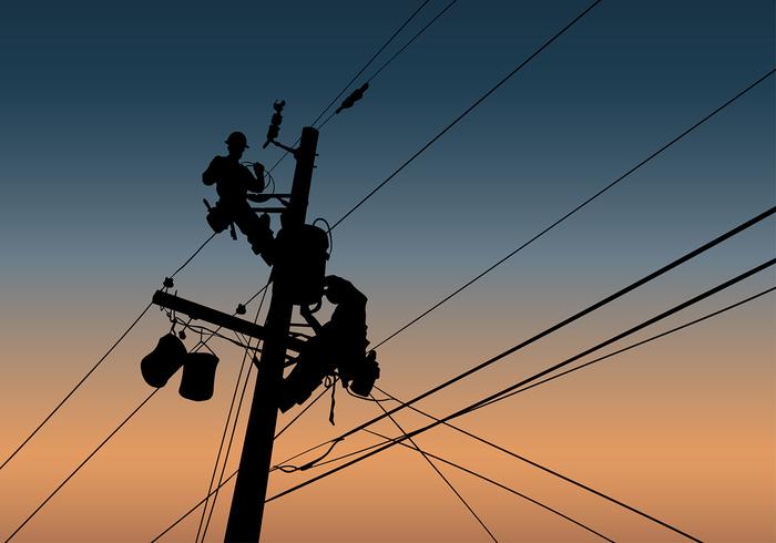 Lineman Free Vector Art 700x490 Lineman Free Vector Art