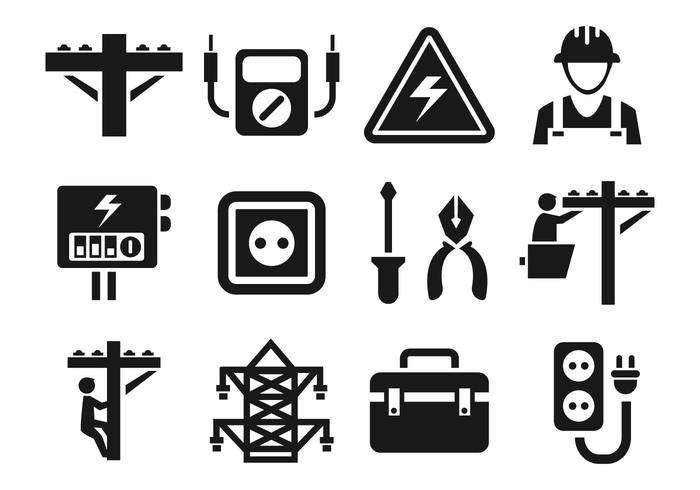 Free Lineman Icons Vector 700x490 Free Lineman Icons Vector