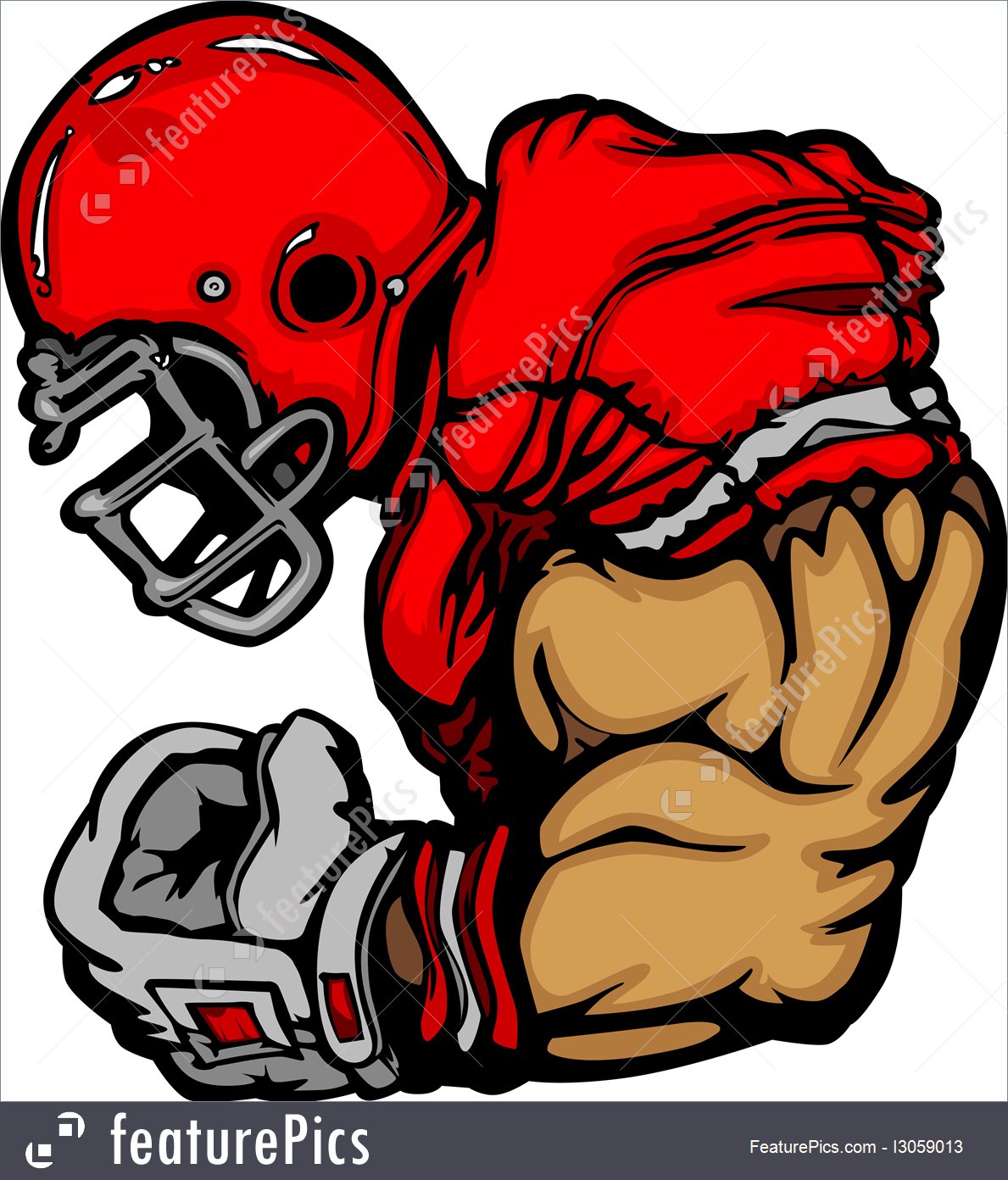 Games With Ball Football Player Lineman Vector Cartoon 1189x1392 Games With Ball Football Player Lineman Vector Cartoon