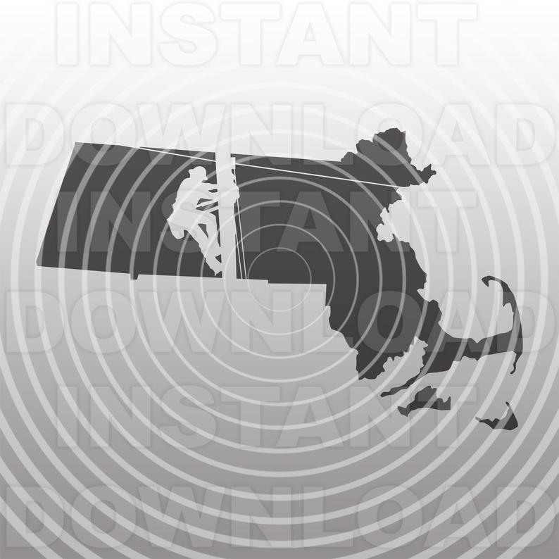 Lineman Filemassachusetts Svgelectrician Vector Art Etsy 794x794 Lineman Filemassachusetts Svgelectrician Vector Art Etsy