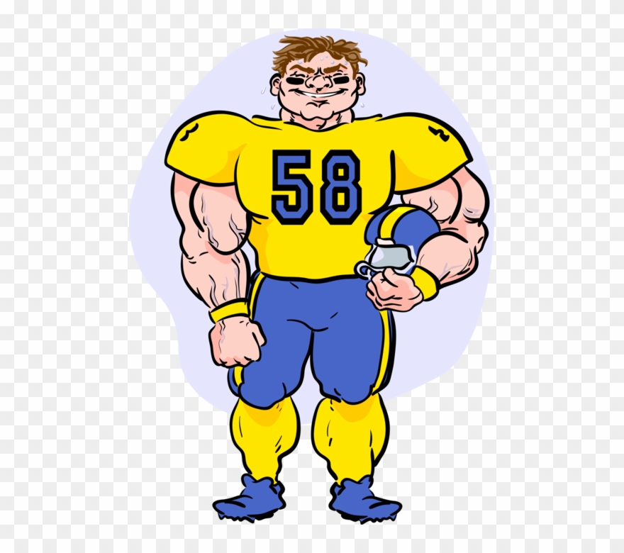Player Defensive Lineman Vector 880x780 Player Defensive Lineman Vector