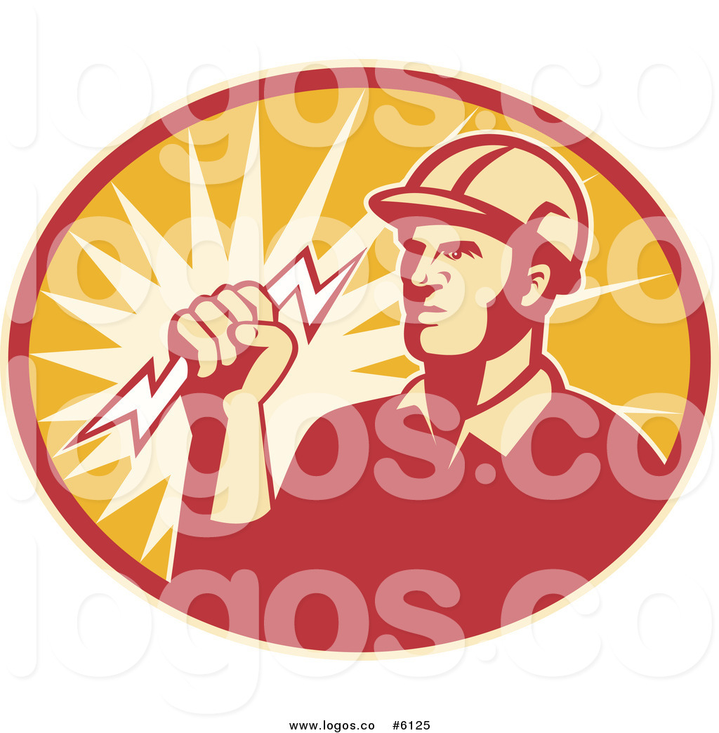 Royalty Free Clip Art Vector Logo Of An Electrician Lineman 1024x1044 Royalty Free Clip Art Vector Logo Of An Electrician Lineman
