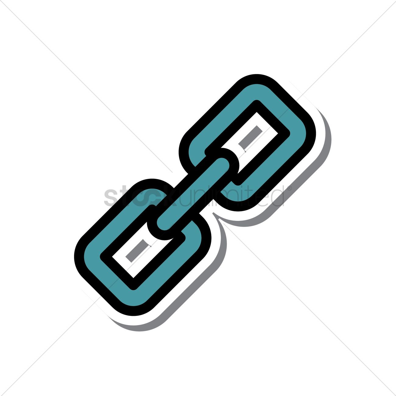1300x1300 Link Icon Vector Image
