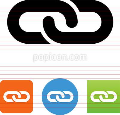 400x382 Vector Link Icon